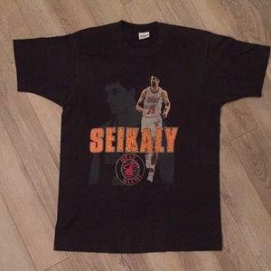 Ronnie Seikaly NBA Miami Heat shirt